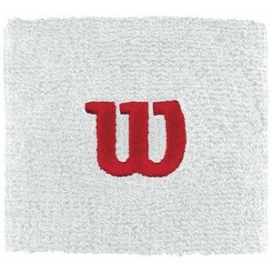 Wilson W WRISTBAND Tenisové potítko, bílá, velikost