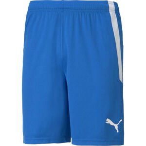 Puma TEAM LIGA SHORTS Pánské šortky, modrá, velikost XXL
