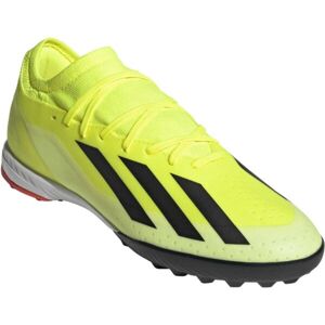 adidas X CRAZYFAST LEAGUE TF Pánské turfy, žlutá, velikost 44