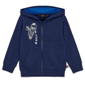 LEGO® kidswear LWSCOUT 110 Chlapecká mikina, tmavě modrá, velikost