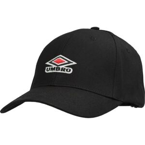 Umbro LOGO CAP Pánská kšiltovka, černá, velikost