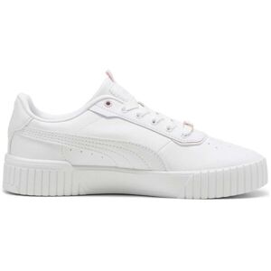 Puma CARINA 2.0 LUX Dámská vycházková obuv, bílá, velikost 38