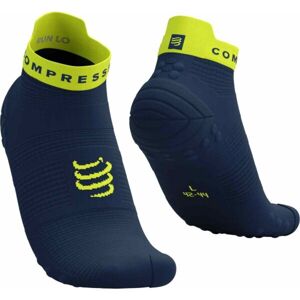 Compressport PRO RACING SOCKS V4.0 RUN Běžecké ponožky, modrá, velikost