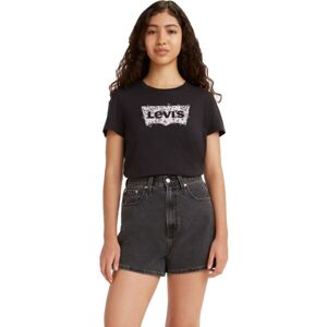 Levi's® THE PERFECT TEE Dámské tričko, černá, velikost
