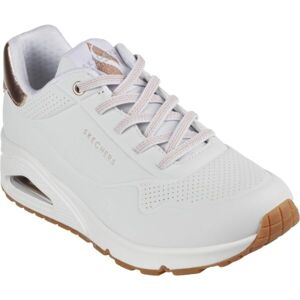 Skechers UNO - SHIMMER AWAY Dámská volnočasová obuv, bílá, velikost