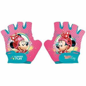 Disney MINNIE Dětské cyklo rukavice, růžová, velikost