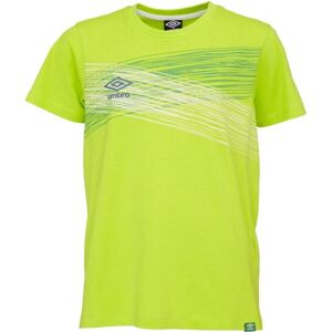 Umbro PAKSO Chlapecké triko, světle zelená, velikost 140-146