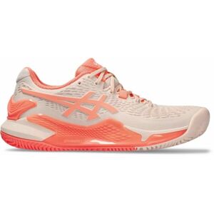 ASICS GEL-RESOLUTION 9 W CLAY Dámská tenisová obuv, růžová, velikost 39.5
