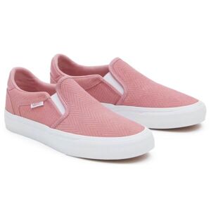 Vans ASHER DELUXE Dámské slip-on tenisky, růžová, velikost 36.5