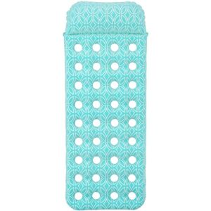 Bestway COMFORT PLUSH FLOATING POOL MAT Nafukovací lehátko, světle modrá, velikost