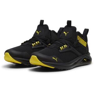 Puma ENZO 2 REFRESH JR Juniorská volnočasová obuv, černá, velikost 38.5