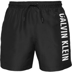 Calvin Klein MEDIUM DRAWSTRING Pánské plavky, černá, velikost