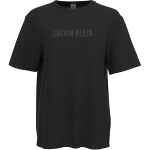 Calvin Klein S/S CREWNECK Dámské triko, černá, velikost