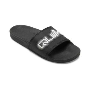 Quiksilver RIVI WORDMARK SLIDE II Pánské pantofle, černá, velikost 39