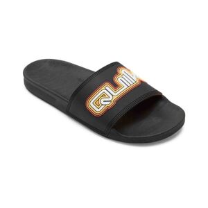 Quiksilver RIVI WORDMARK SLIDE II Pánské pantofle, černá, velikost 45