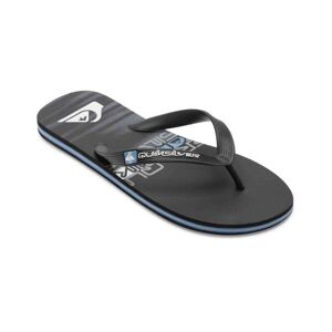 Quiksilver MOLOKAI STRIPE Pánské žabky, černá, velikost 44