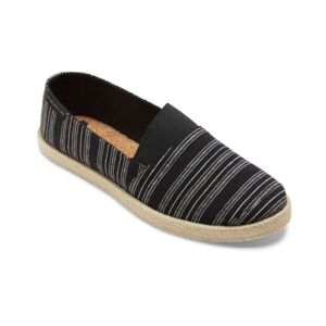 Quiksilver ESPADRILLED Pánské slip-on boty, černá, velikost 43