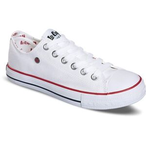 Lee Cooper CANVAS Dámské tenisky, bílá, velikost