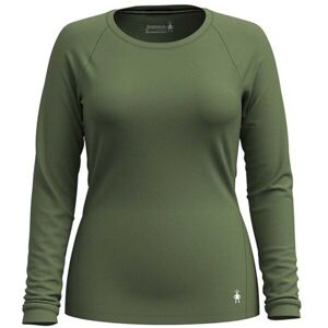 Smartwool W CLASSIC ALL-SEASON MERINO BL LS BOXED Dámské merino triko, khaki, velikost