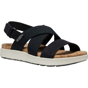 Keen ELLE CRISS CROSS W Dámské sandály, černá, velikost 37.5
