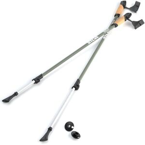 Silva ALUMINIUM CORK Nordic walking hole, zelená, velikost