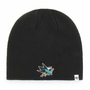 47 BKB NHL SAN JOSE SHARKS BEANIE Klubová zimní čepice, černá, velikost UNI