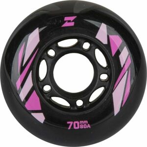 Zealot 70-80A WHEELS 4PACK Sada in-line koleček, černá, velikost