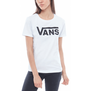 Vans WM FLYING V CREW TEE Dámské tričko, bílá, velikost