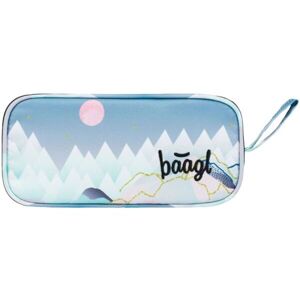 BAAGL ETUE EGGY MOON Penál, světle modrá, velikost