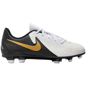 Nike JR PHANTOM GX II CLUB FG/MG Dětské kopačky, bílá, velikost 36.5