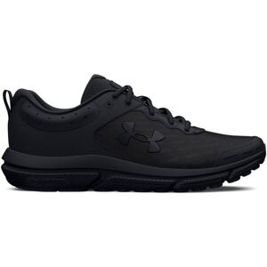 Under Armour CHARGED ASSERT 10 Pánská běžecká obuv, černá, velikost 47.5