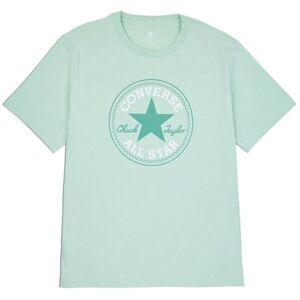 Converse STANDARD FIT  CHUCK PATCH CORE Unisex tričko, světle zelená, velikost