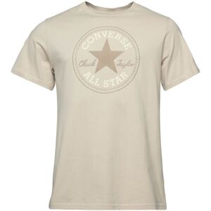 Converse STANDARD FIT  CHUCK PATCH CORE Unisex tričko, béžová, velikost