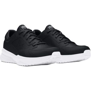 Under Armour EDGE LEATHER Pánská volnočasová obuv, černá, velikost 45.5