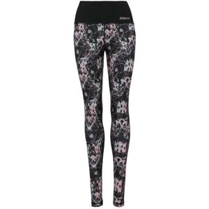 Fitforce MUSTY Dámské fitness legíny, černá, velikost