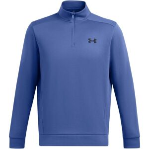 Under Armour ARMOUR FLEECE 1/4 ZIP Pánská fleecová mikina, modrá, velikost