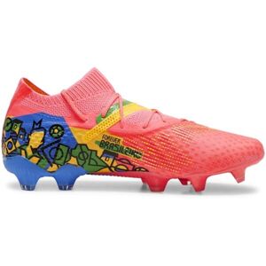 Puma FUTURE 7 ULTIMATE NJR FG/AG Pánské kopačky, růžová, velikost 43