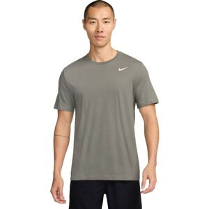 Nike DRI-FIT Pánské tréninkové tričko, šedá, velikost XXL