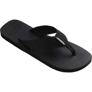 HAVAIANAS URBAN BASIC Pánské žabky, černá, velikost 47/48