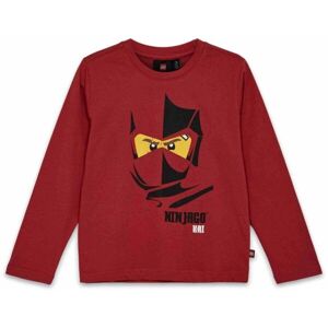 LEGO® kidswear LWTANO 603 Chlapecké tričko s dlouhým rukávem, červená, velikost