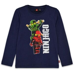 LEGO® kidswear LWTANO 607 Chlapecké tričko s dlouhým rukávem, tmavě modrá, velikost