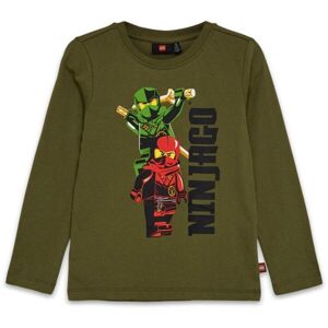 LEGO® kidswear LWTANO 607 Chlapecké tričko s dlouhým rukávem, khaki, velikost