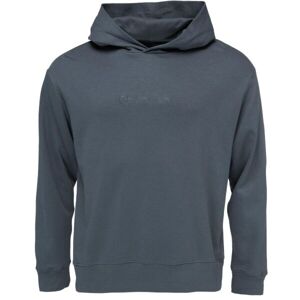 Calvin Klein L/S HOODIE Pánská mikina, tmavě modrá, velikost