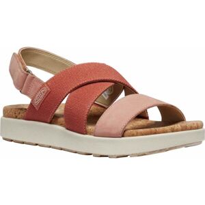 Keen ELLE CRISS CROSS W Dámské sandály, lososová, velikost 39
