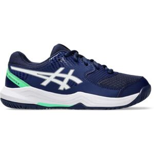 ASICS GEL-DEDICATE 8 GS Dětská tenisová obuv, tmavě modrá, velikost 39.5