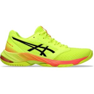 ASICS NETBURNER BALLISTIC FF 3 PARIS W Dámská sálová obuv, reflexní neon, velikost 40.5