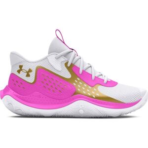 Under Armour JET23 Pánská basketbalová obuv, bílá, velikost 42.5