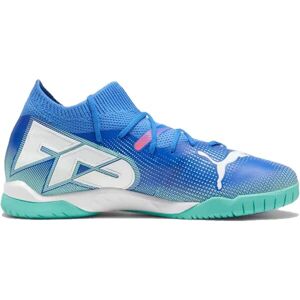Puma FUTURE 7 MATCH  IT + JR Dětské sálovky, modrá, velikost 37.5