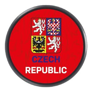 Střída STÁTNÍ ZNAK Puk, červená, velikost