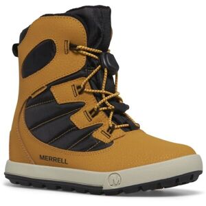 Merrell SNOW BANK 4.0 WTRPF Dětské outdoorové boty, oranžová, velikost 33